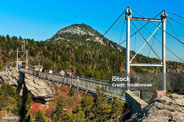 Meter Hohe Hängebrücke Grandfather Mountain North Carolina Usa Stockfoto und mehr Bilder von North Carolina - US-Bundesstaat
