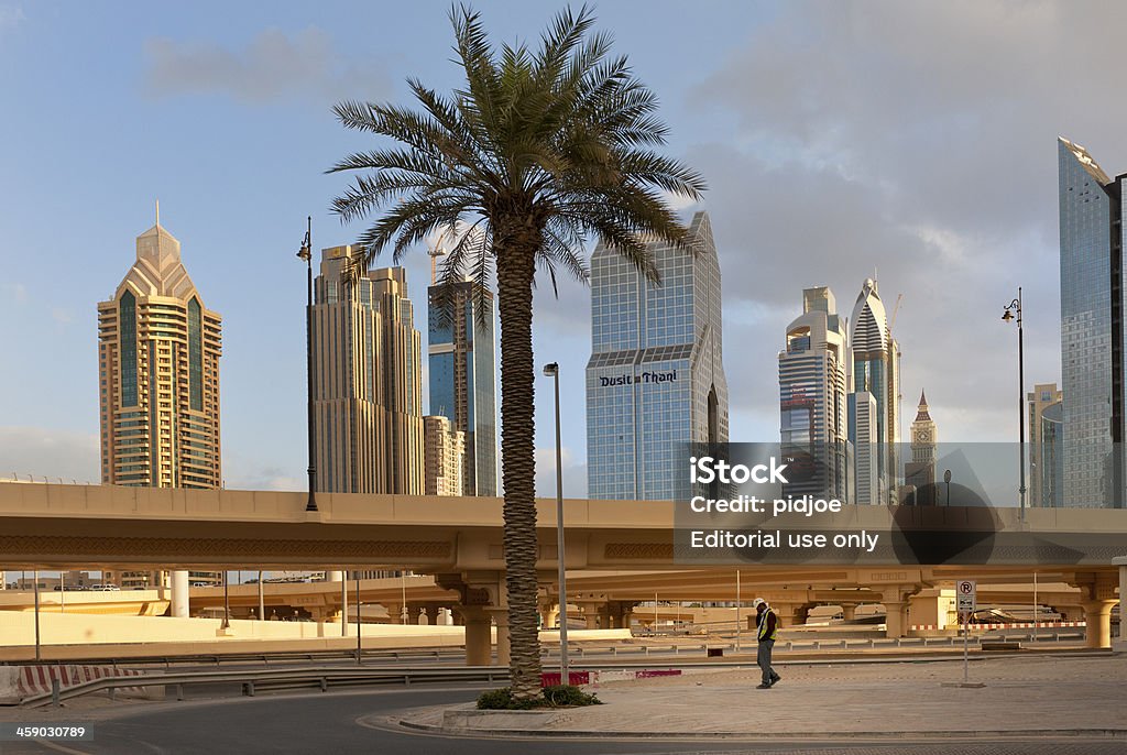 Panoramy miasta, a Hotel Dusit Thani Dubai Hotel - Zbiór zdjęć royalty-free (Arabia)