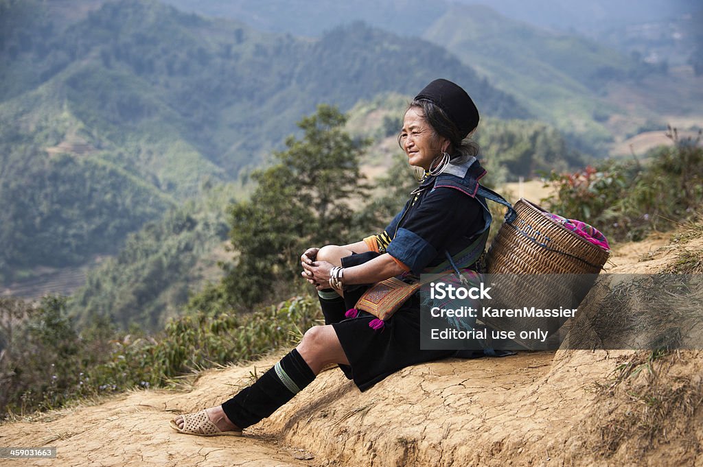 Mulher étnica Vietnamita - Royalty-free Adulto Foto de stock