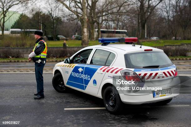 Unghereserendörsegpolizia - Fotografie stock e altre immagini di Forze di polizia - Forze di polizia, Ungheria, Ambientazione esterna