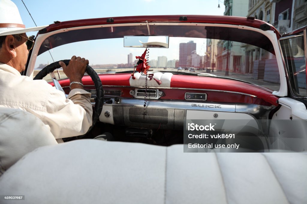 Condução em Havana - Royalty-free Cuba Foto de stock