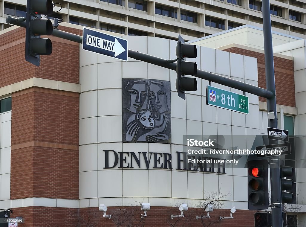 Centro médico Denver Health - Foto de stock de Denver royalty-free