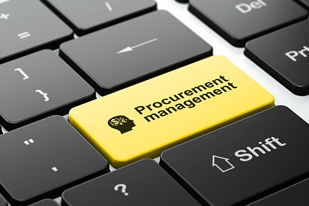 istock Business concept: Head With Finance Symbol and Procurement 459034331