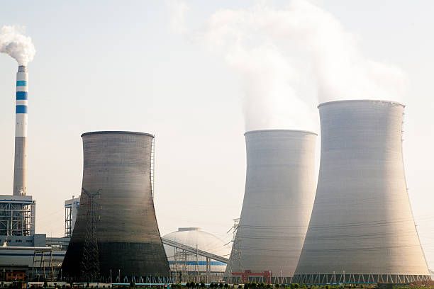 istock Cooling tower of nuclear power plant Dukovany 459034967
