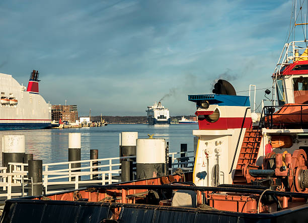 istock The harbor in Kiel, Germany 459044741