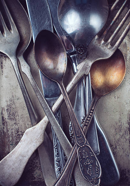 istock vintage ornamented cutlery 459045215