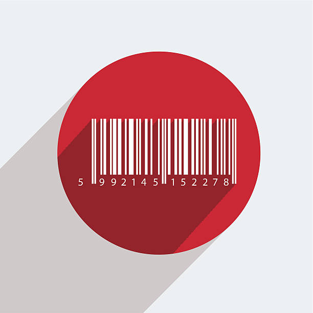 ilustrações, clipart, desenhos animados e ícones de vetor círculo vermelho ícone em fundo cinza.  eps10 - name tag id card badge identity