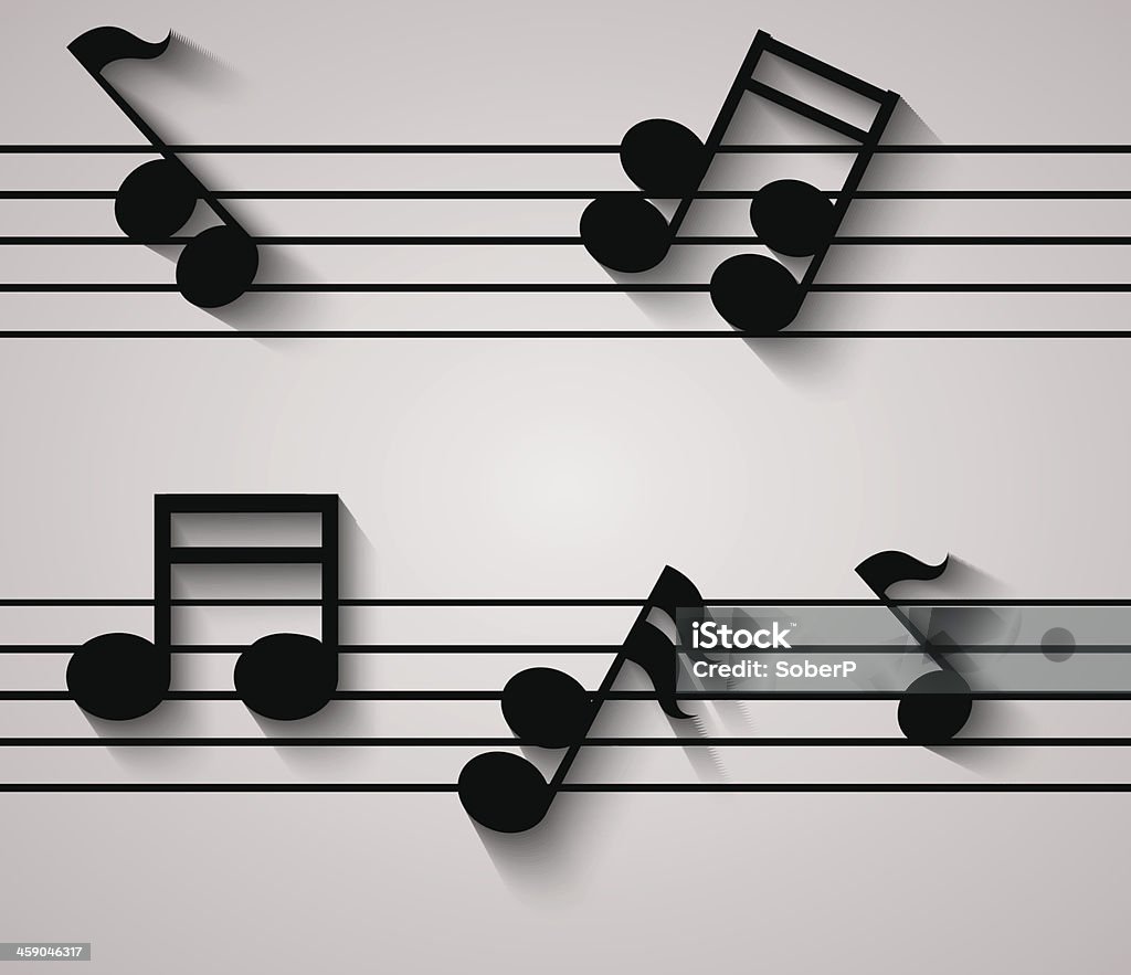 Vector Notes Background Eps 10 Stock Illustration - Download Image Now ...