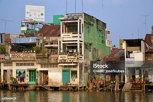Fiume Mekong In Vietnam - Fotografie stock e altre immagini di Acqua - Acqua, Affari, Ambientazione esterna