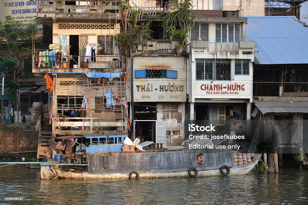 メコン川にベトナム - アナログのロイヤリティフリーストックフォト
