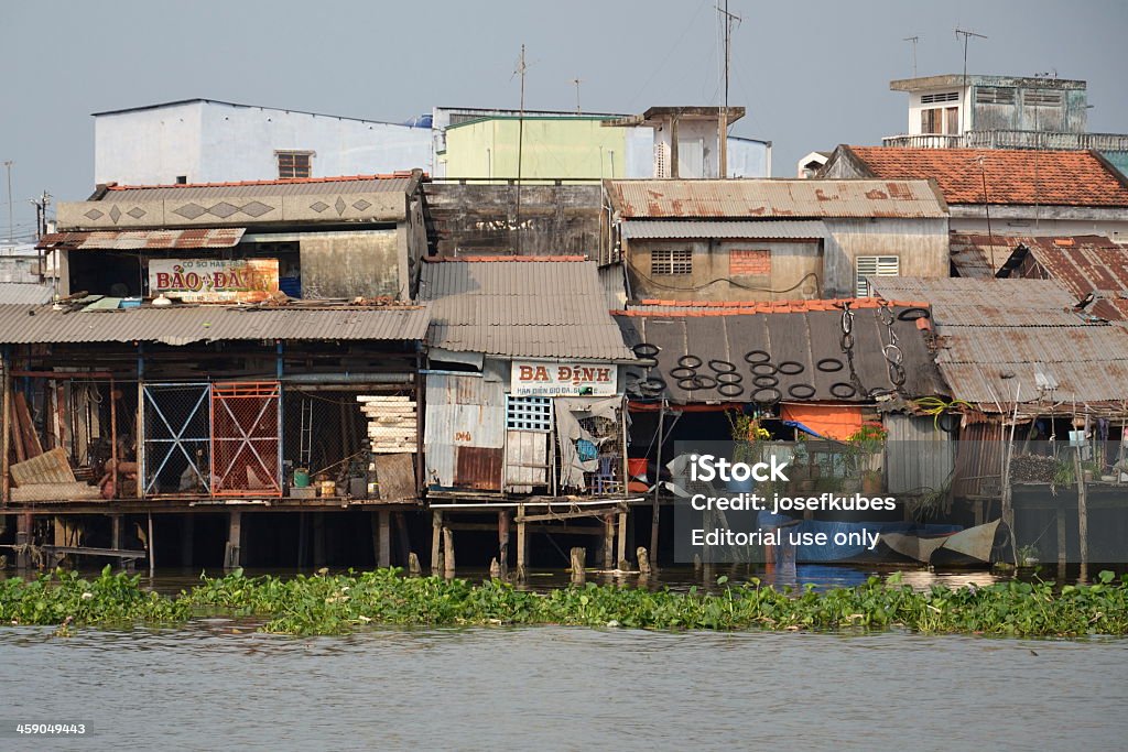 Fleuve Mékong au Vietnam - Photo de Affaires libre de droits