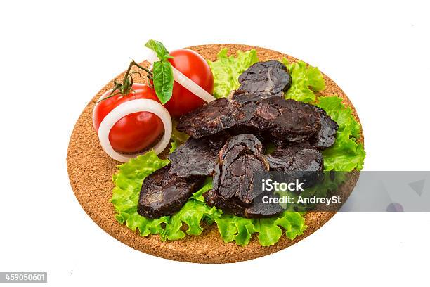 Horsemeat Sausage Stock Photo - Download Image Now - Appetizer, Backgrounds, Cultures