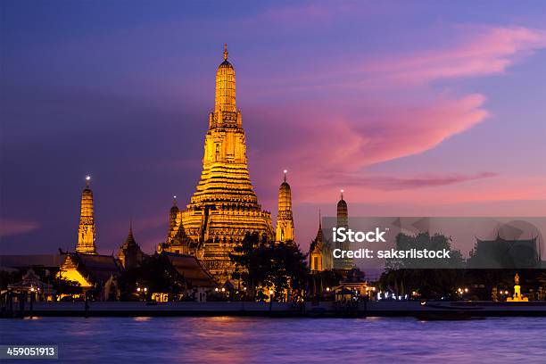 Wat Arun Temple Stock Photo - Download Image Now - Architecture, Asia, Asian Culture