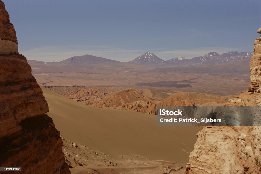 Moonvalley at the Atacama desert Atacama Desert Stock Photo