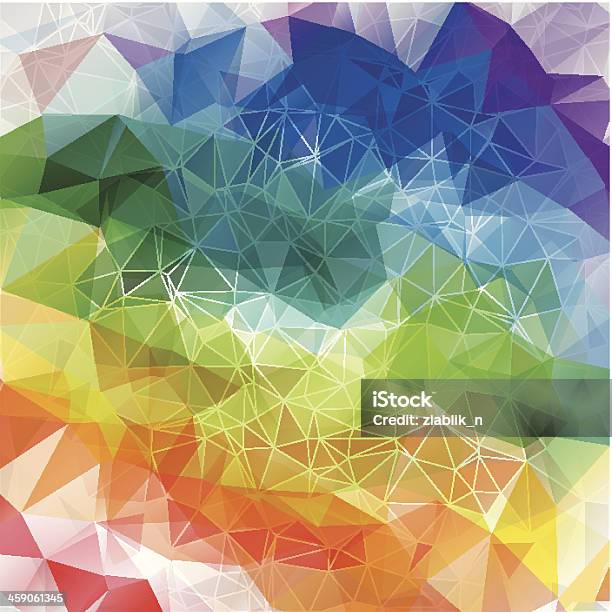 Abstract Rainbow Background Stock Illustration - Download Image Now - Abstract, Art, Art And Craft