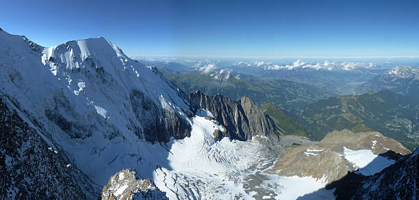 Mont Blanc - France stock photo