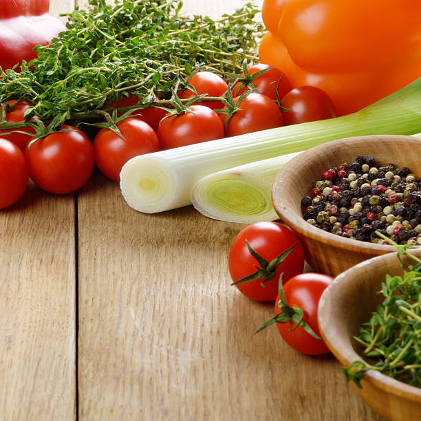 istock Fresh Organic Vegetables and Spices 459089717