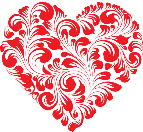 illustrations, cliparts, dessins animés et icônes de heureuse saint valentin carte de voeux et d'anniversaire - valentines day love single flower flower