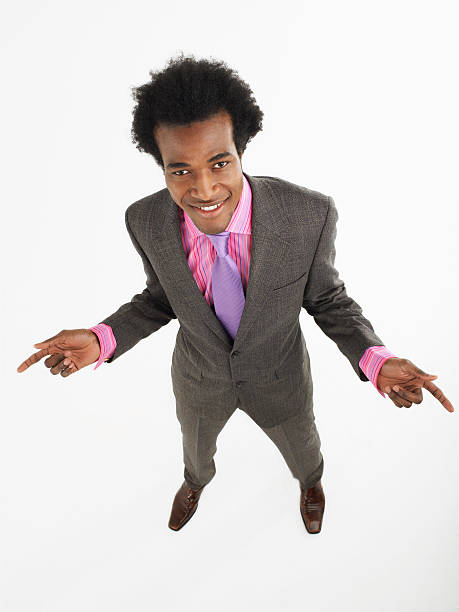 istock Portrait Of Man In Suit With Hand Gestures 459092189
