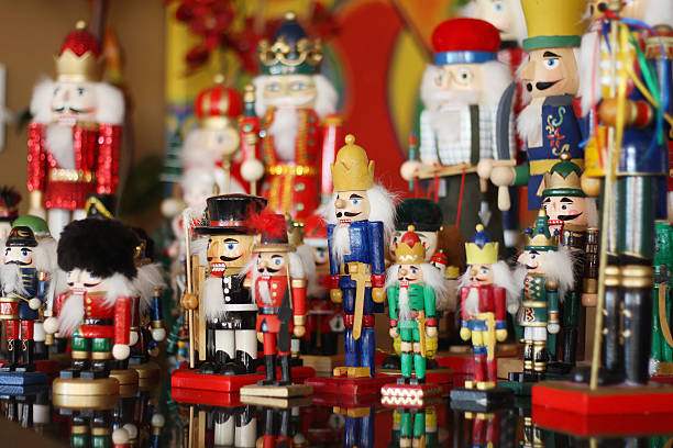 istock Collection of Colorful Toy Christmas Nutcrackers 459094551