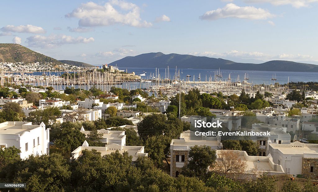 Bodrum Bodrum Town and Castle in Turkey Aegean Sea Stock Photo