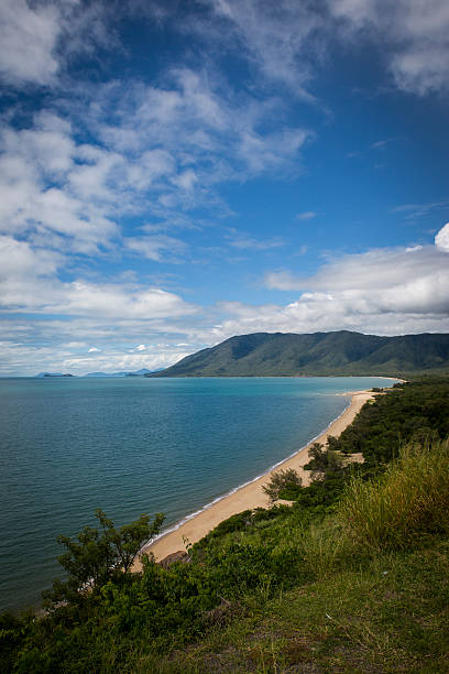 Portrait view Wangetti Beach Captain Cook Highway