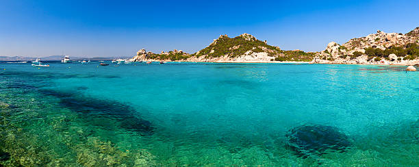 istock Clear turquoise water of Cala Corsara in Sardinia 459103253
