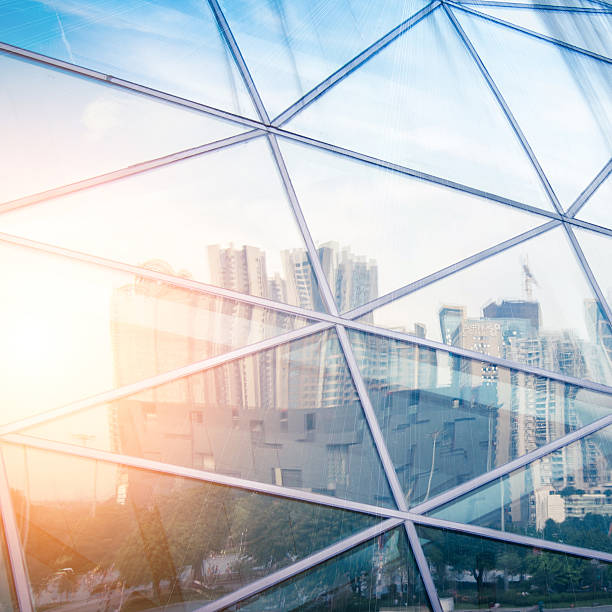 istock modern city urban futuristic architecture reflection 459115525