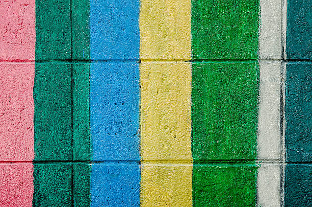 istock Colorful of cement wall background 459115611