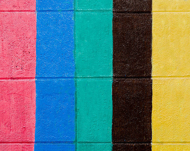 istock Colorful of cement wall background 459116841