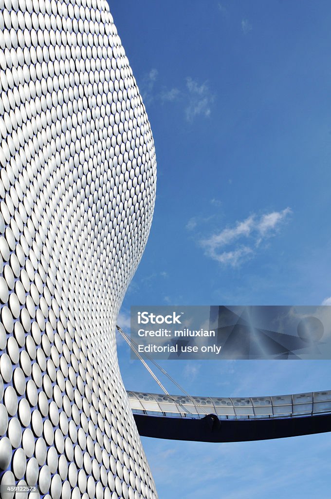 Modern architecture Birmingham, United Kingdom - September 20, 2011: Architectural detail of the Selfridges department (Bull Ring) store building in Birmingham Abstract Stock Photo