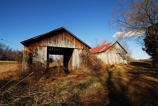 Cтоковое фото Старый barn