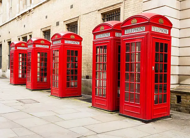 Photo of Red Telephones in London