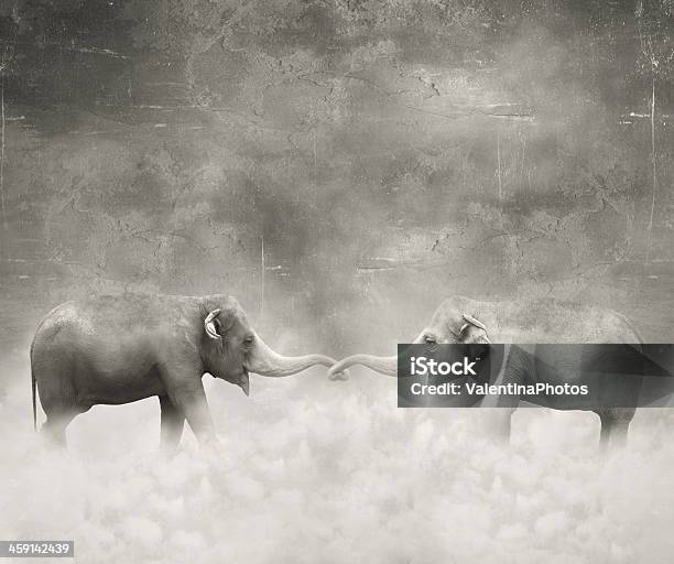 In Love Stock Illustration - Download Image Now - Romance, Circus, Elephant