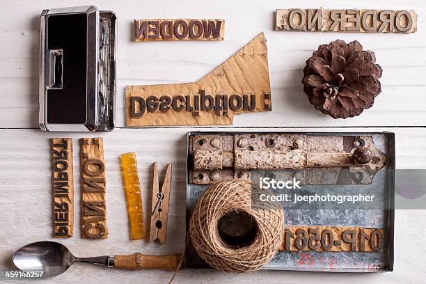 Composition Of Rubber Type Blocks Stock Photo - Download Image Now - Alphabet, Back to Front, Binoculars