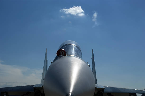 istock detail of Cockpit military Jet 459150827