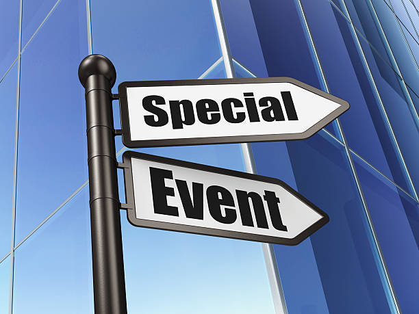istock Business concept: sign Special Event on Building background 459152339