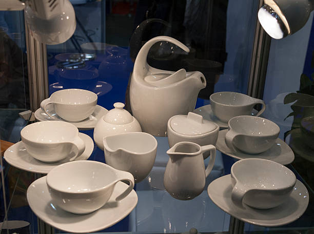 Porcelain tea set