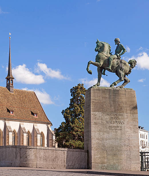 istock Monument to Hans Waldmann in Zurich 459153365