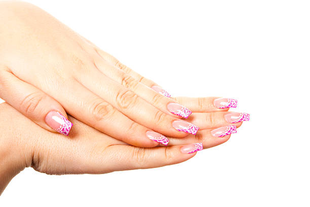 istock female hand on the isolated background 459158807