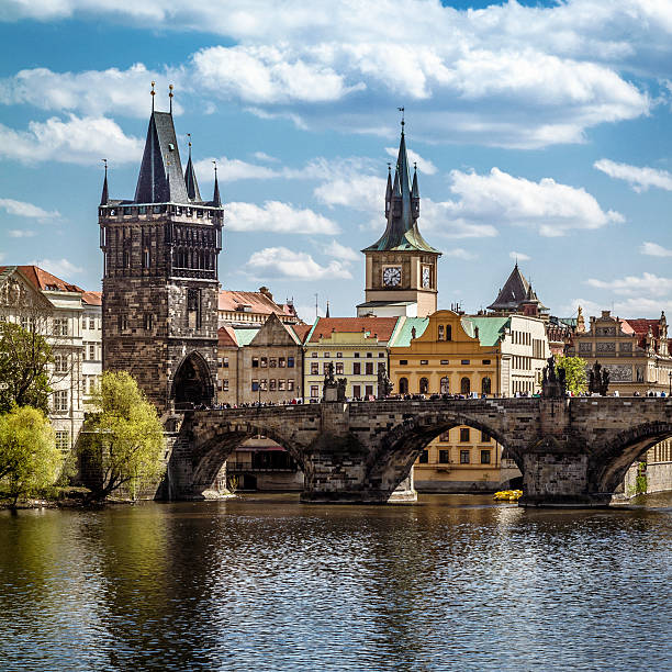 istock Scenic view of Prague, Charles Bridge 459162337