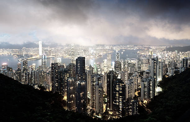 istock Hong Kong island from Victoria's Peak 459169461