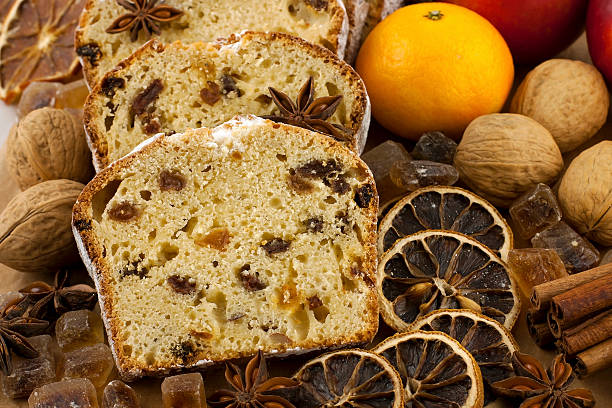 istock Holiday cake with raisins and nuts 459179831