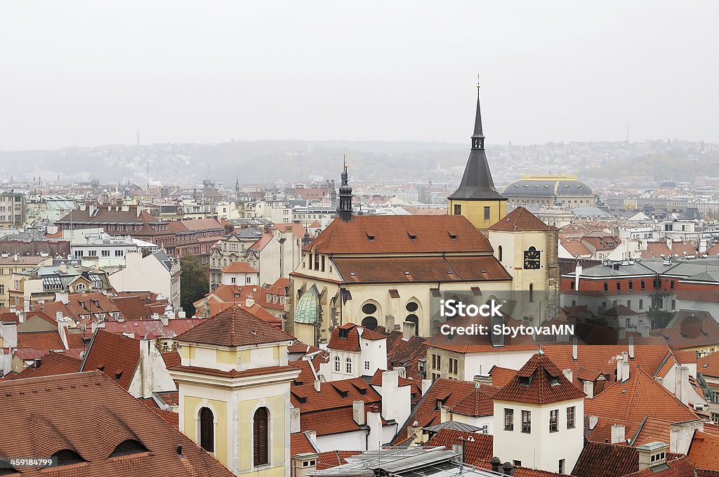 Vista de uma típica Vista da Cidade de Praga - Royalty-free Adulação Foto de stock