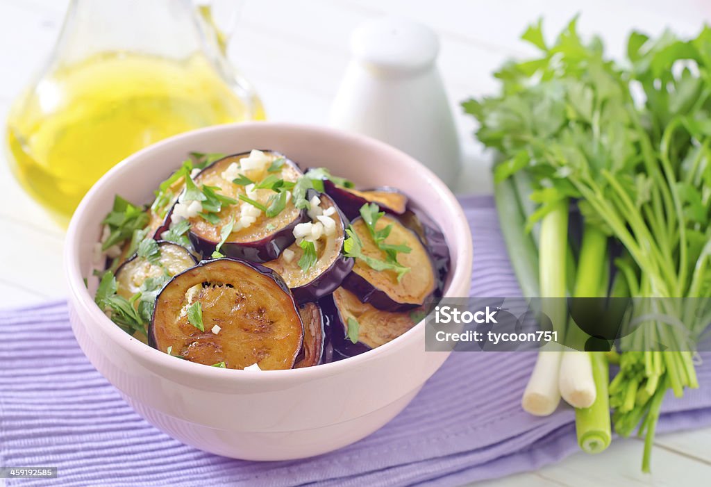 eggplant fried eggplant Antioxidant Stock Photo