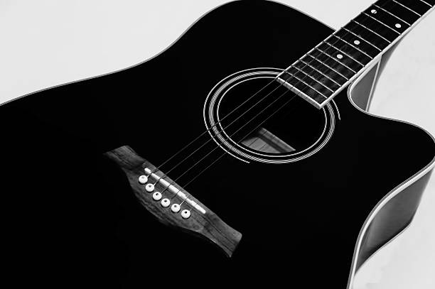 istock Black acoustic guitar 459197153