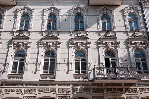 istock Architectural detail of the building. 459200489
