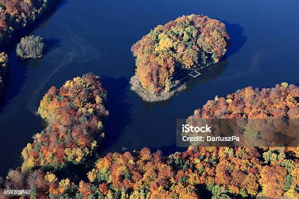 Aerial Photo Of A Lake Stock Photo - Download Image Now - Above, Aerial View, Agriculture