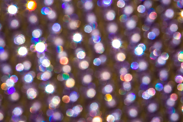 vibrant defocused light spot