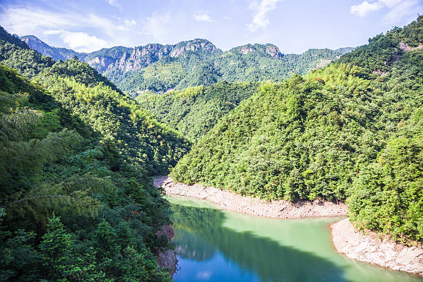 istock bird view of valley 459212739